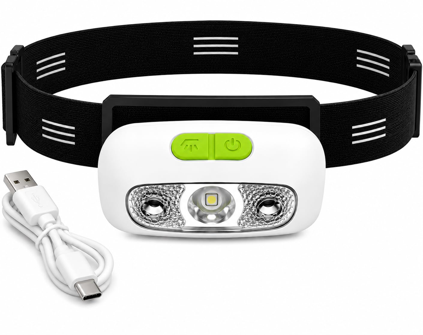 Amazon.com : Orange You Glad Rechargeable Headlamp for Adults and